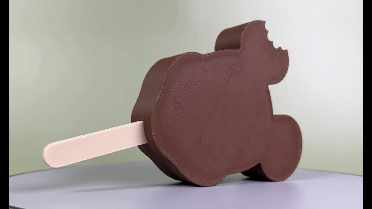 ミッキーアイスクリームバー - デコレーション用（2サイズ、3色