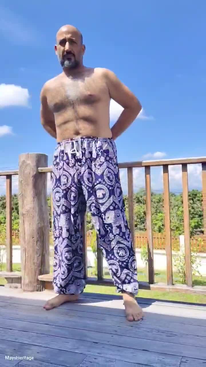 PLUS SIZE XXL Thai Elephant Pants: Hippie Harem Yoga Trousers