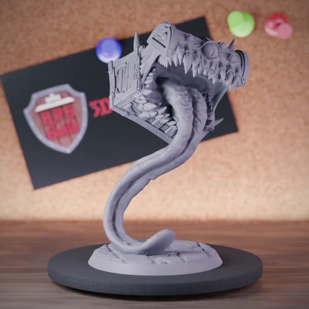 Tha'Naeel Massive Leviathan Monster Figur 3D D&D&D Resin Gedruckt Miniatur Dungeons Dragons DnD Pathfinder Tabletop Display RPG RN Estudio