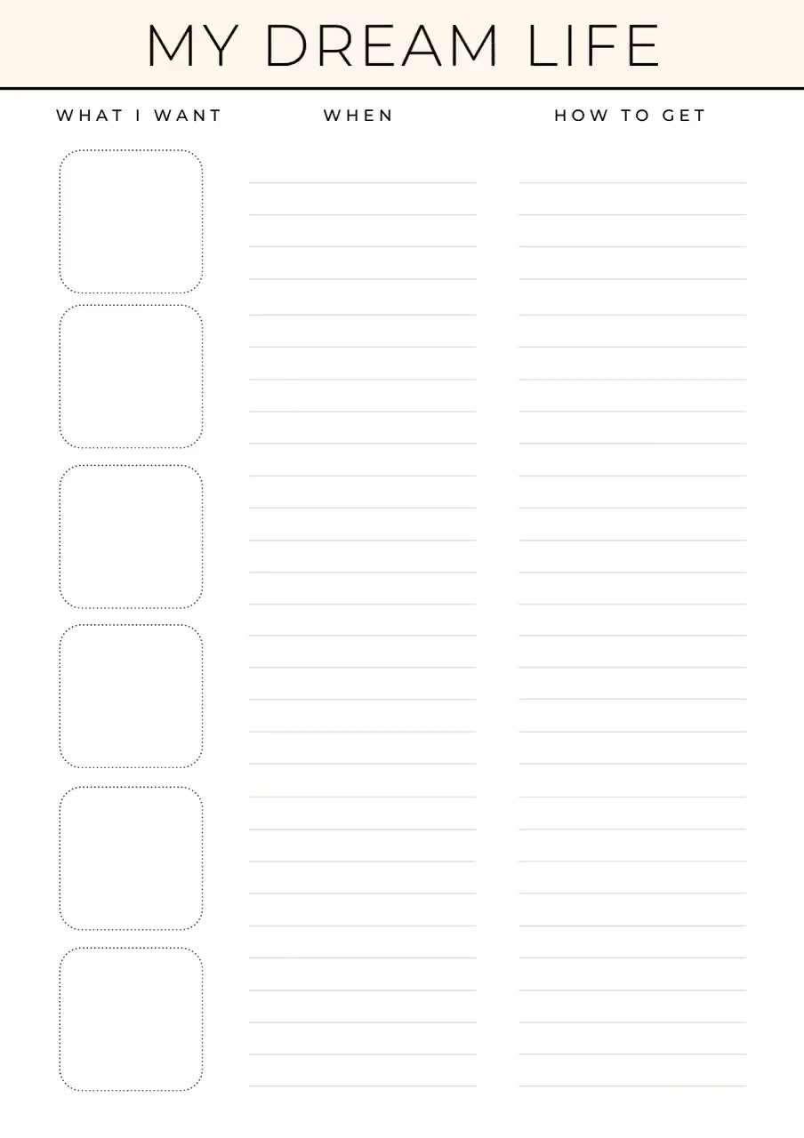 Project Planner Printable Productivity Planner, Project Management