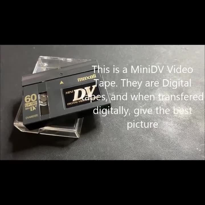 We'll Convert Your MiniDV Tapes to DVD - Transfer Service – Southtree