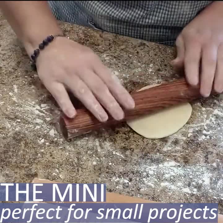 Mini mattarello in legno 6 pollici lungo cucina cottura mattarello piccolo  rullo di Pasta in legno per bambini Pasta fondente