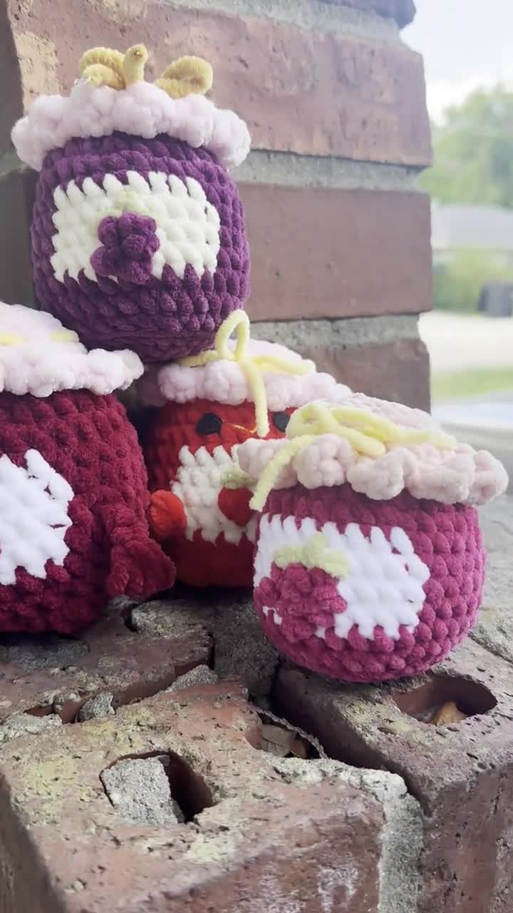Mini Jammie Jam Jar Pattern, Crochet Jam Pattern - Etsy