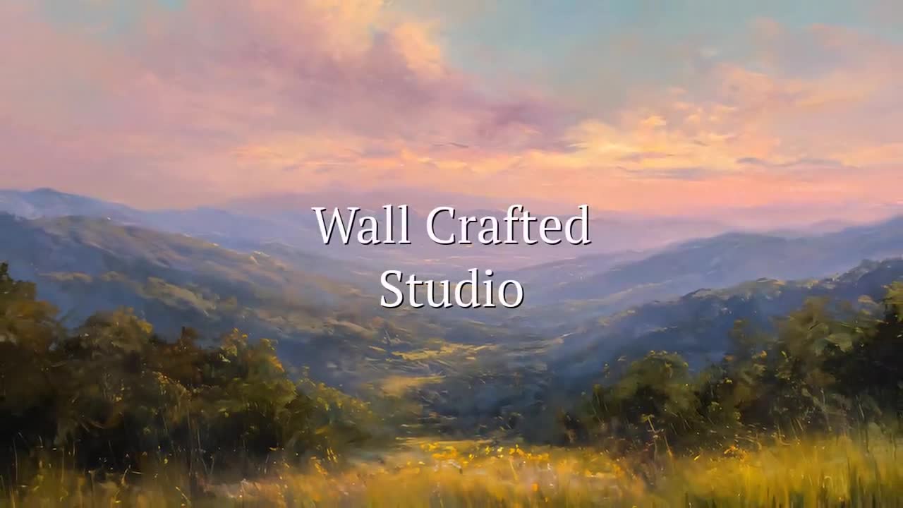 Quadro Su Tela Forest Sunrise - Great Smoky Mountains, 40x61 Cm Con Cornice, Pronto Da Appendere, Decorazione Parete Casa