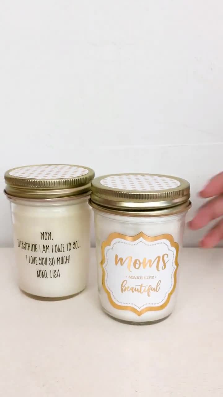 Mothers Day Gift for Mom Mothers Day Candle Gift Set Gift for Mom From  Daughter From Son Unique Mothers Day Gift Ideas EB3178MOM CANDLE 