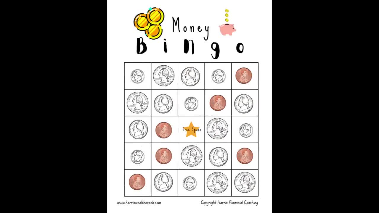 money-bingo-printable-1st-grade-to-3rd-grade-worksheets-with-calling-card-etsy