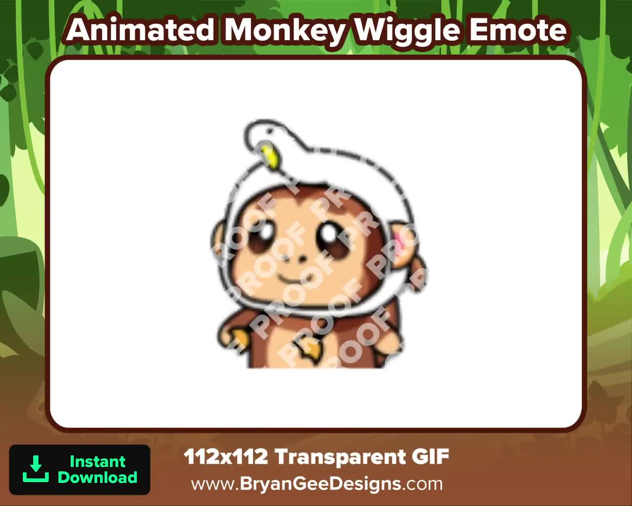 Roblox Monkeys Emotes GIF