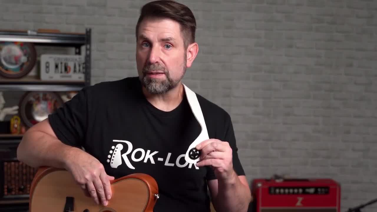 Rok-Lok  guitar strap lock