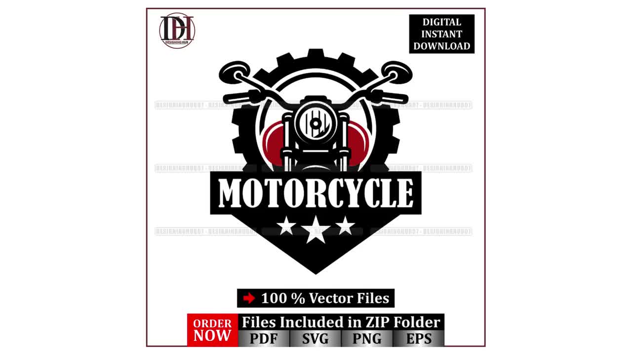 Motorcycle Logo Vector Png