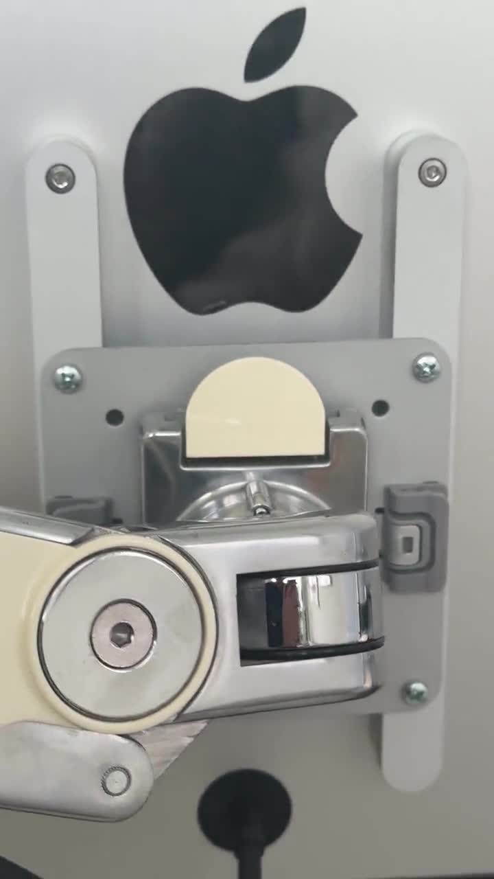 VESA Mount Adapter Allows Apple Logo to Be Seen on the Apple