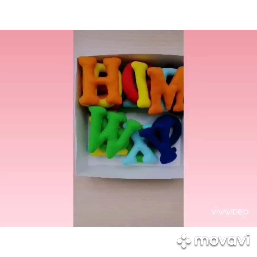 Felt Alphabet, Felt Letters, Rainbow, English Alphabet, Preschool