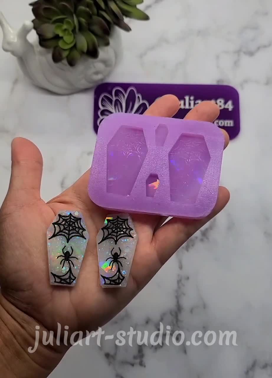 5 Inch Peekaboo Kitty Bookmark Silicone Mold for Resin Casting 