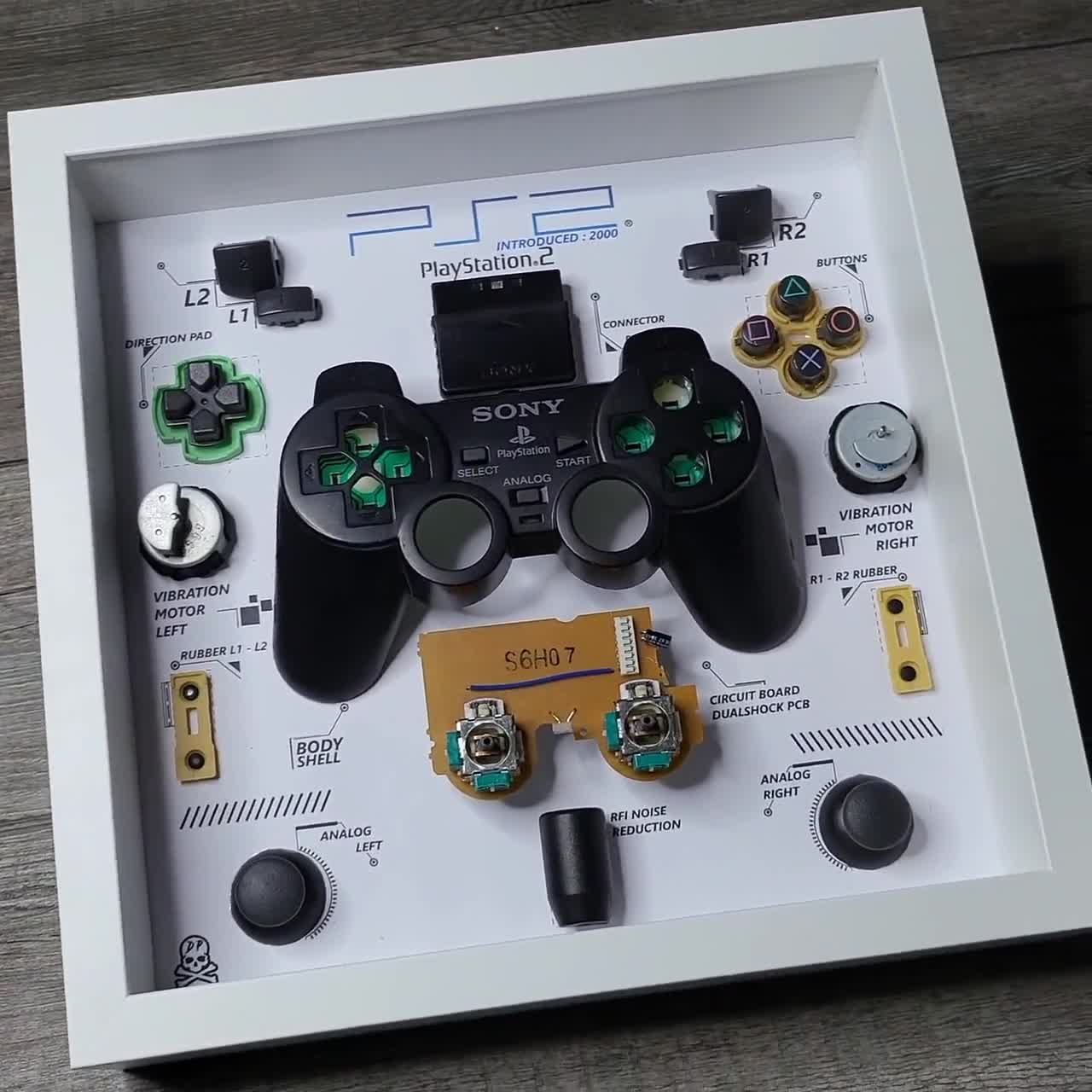 PS5 MINIATURE Console 4 Games And/or Controller With BOX. Handmade Art. 