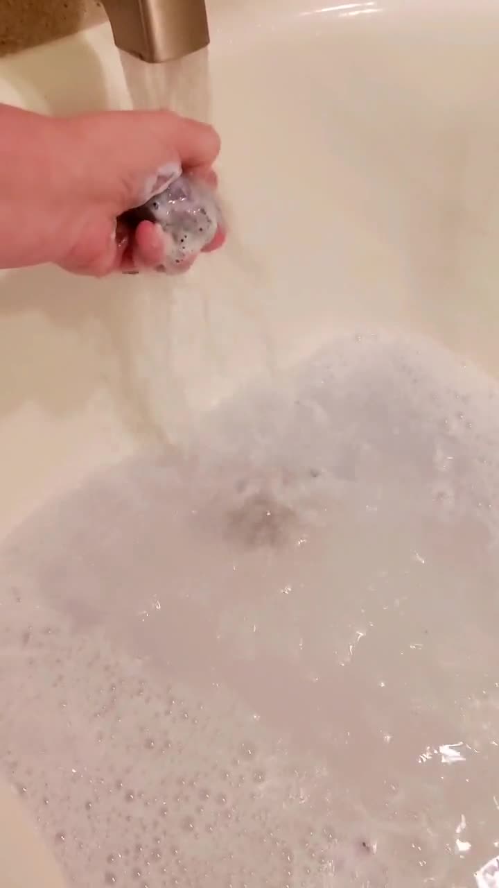 Luxury Pumpkin Spice Bubble Scoop Bath Truffle Solid Bubble Bath