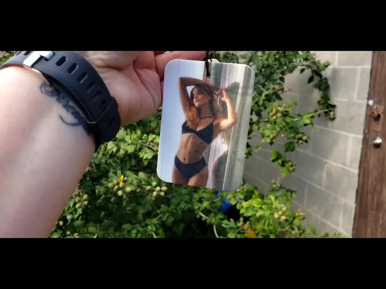 Custom Air Freshener, Boudoir Photo Gift, Car Accessories For Men, Personalized Photo Gifts, Boyfriend Gift, Anniversary Gifts For Him video poster