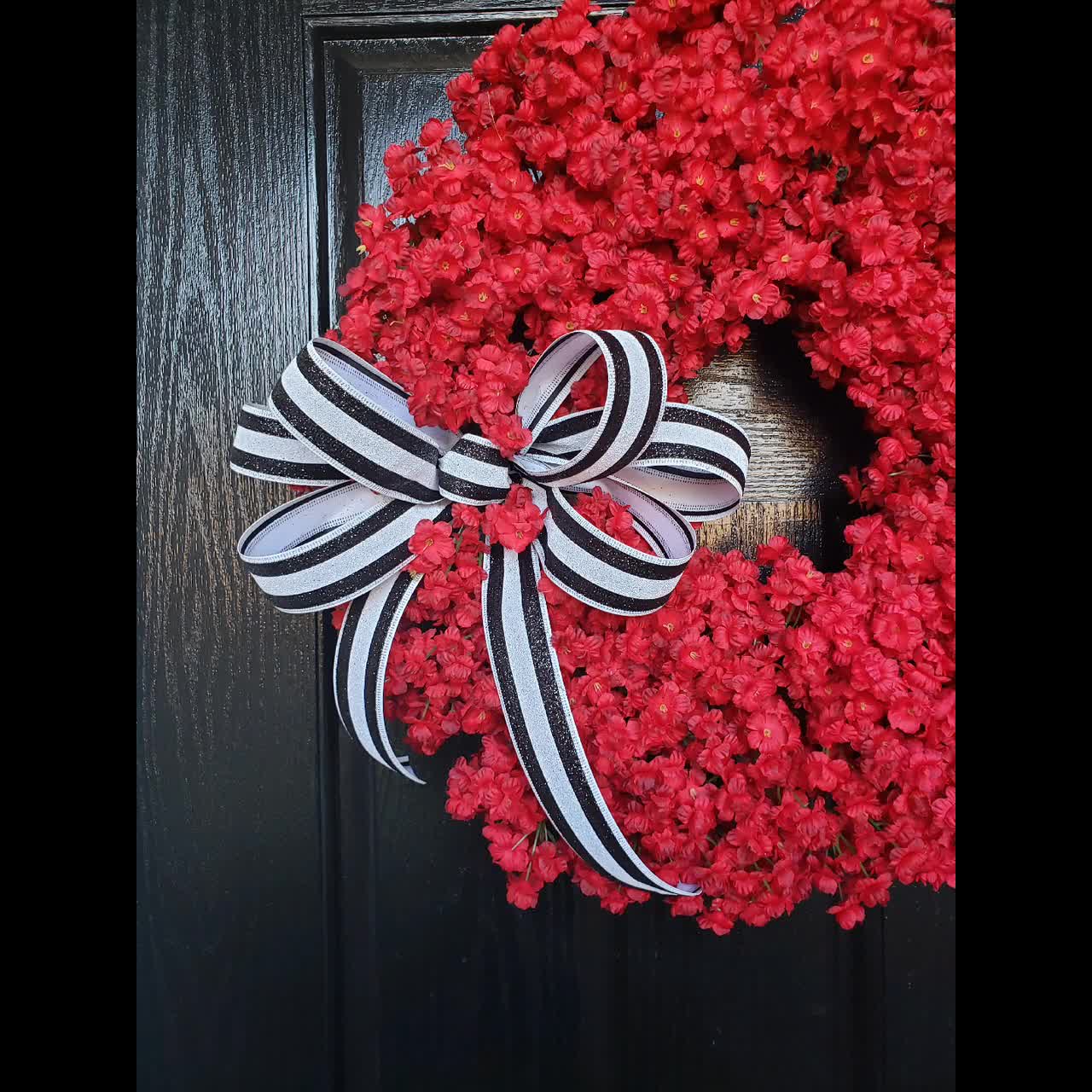 Red Door Wreaths - Red Wreaths - Spring Wreath - Summer Wreath