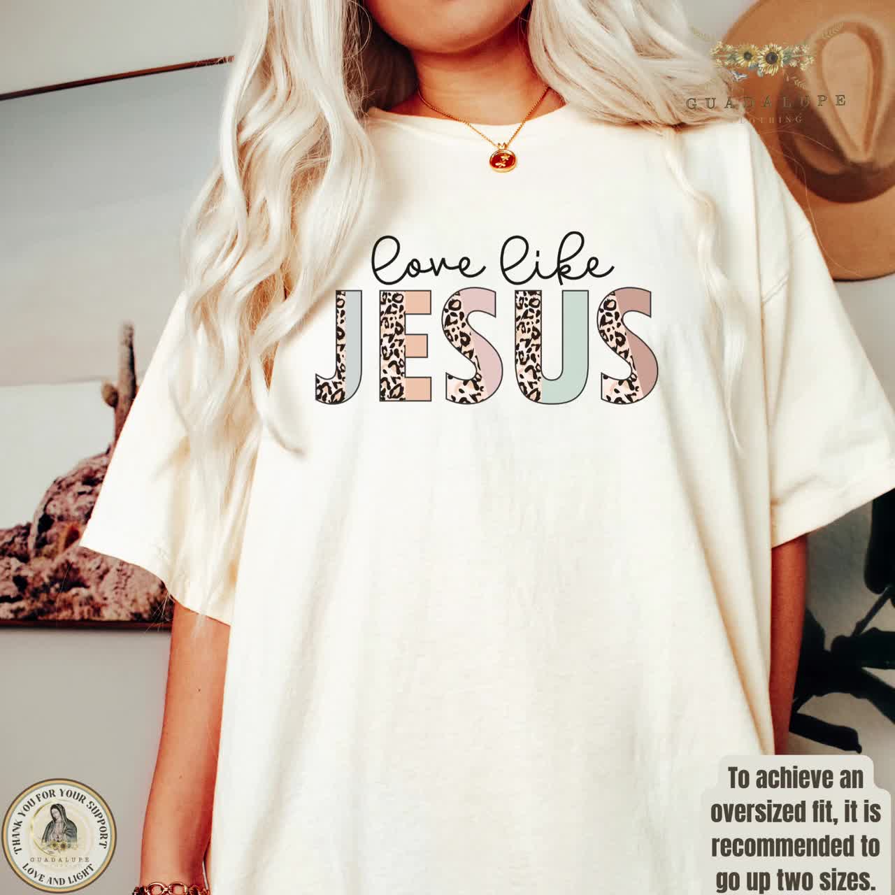 Christian Women T shirt Your Unfailing Love Faith Hope Devotion