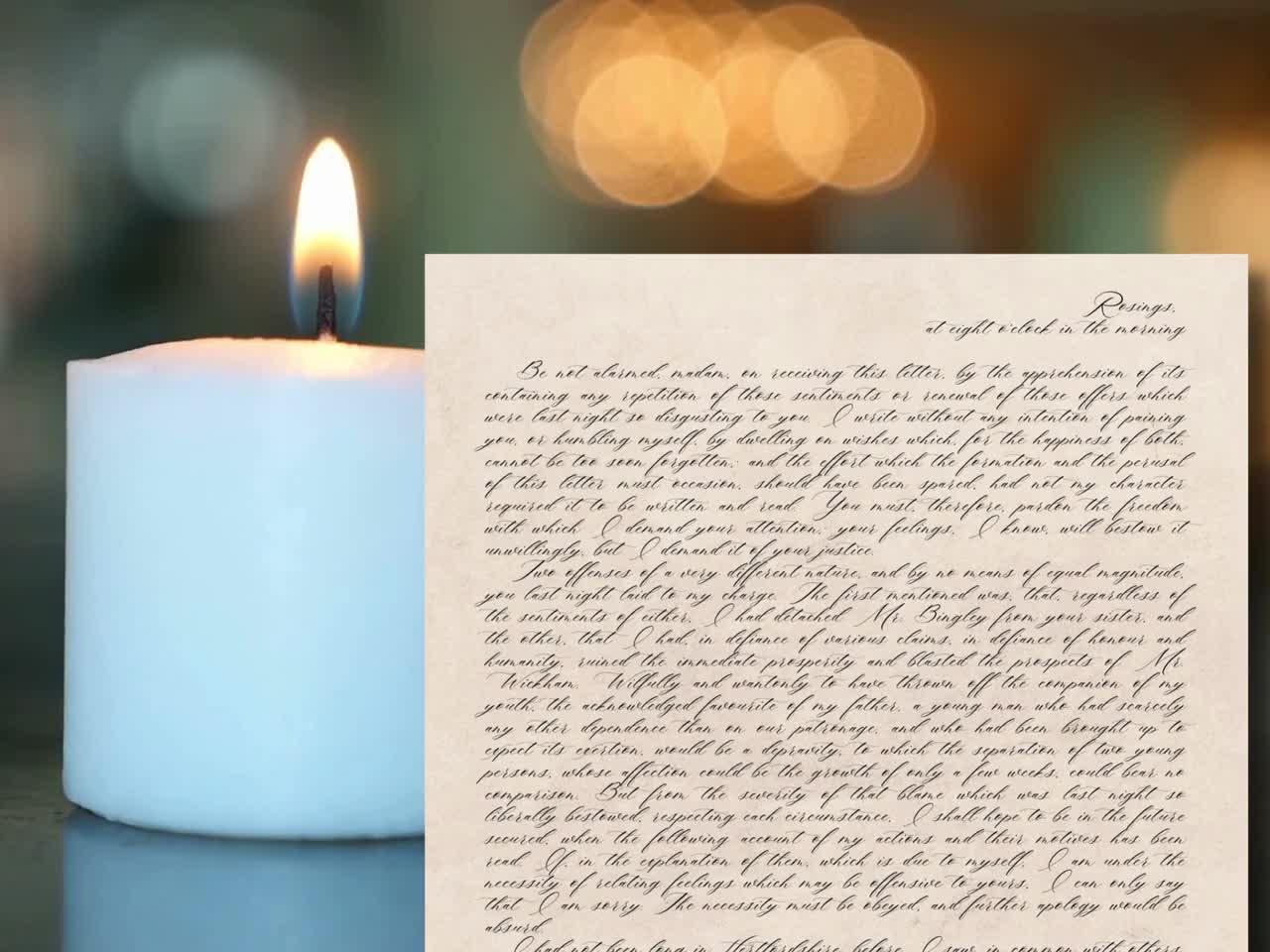 Darcy’s Letter to Elizabeth in Pride and Prejudice: Grade 9 Guide