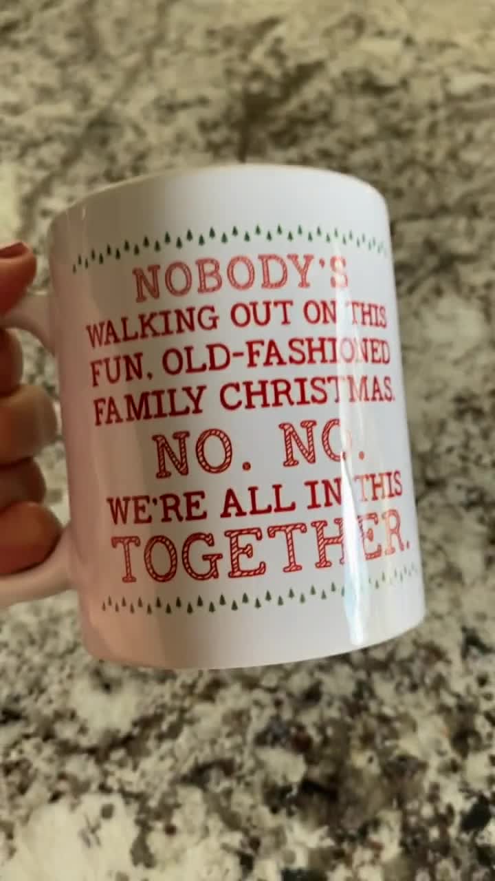 Deck The Halls & Not Your Family - Hilarious Chic Coffee Mugs – Gia Roma