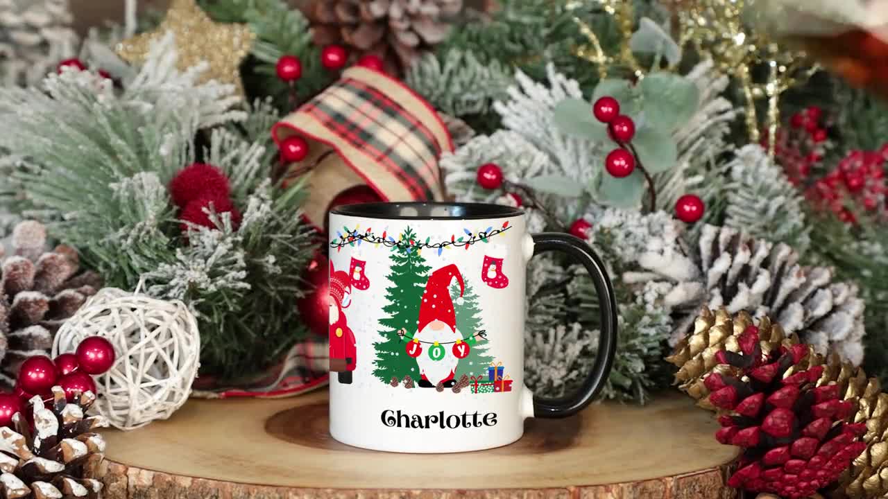 1pc Christmas Mug, Cute Ceramic Tea mugs with Christmas Santa Lid, Novelty  Christmas Cup for Milk, Coffee, Hot Chocolate, Christmas Gift for Women,  Kids, Colleagues, Family, Friends