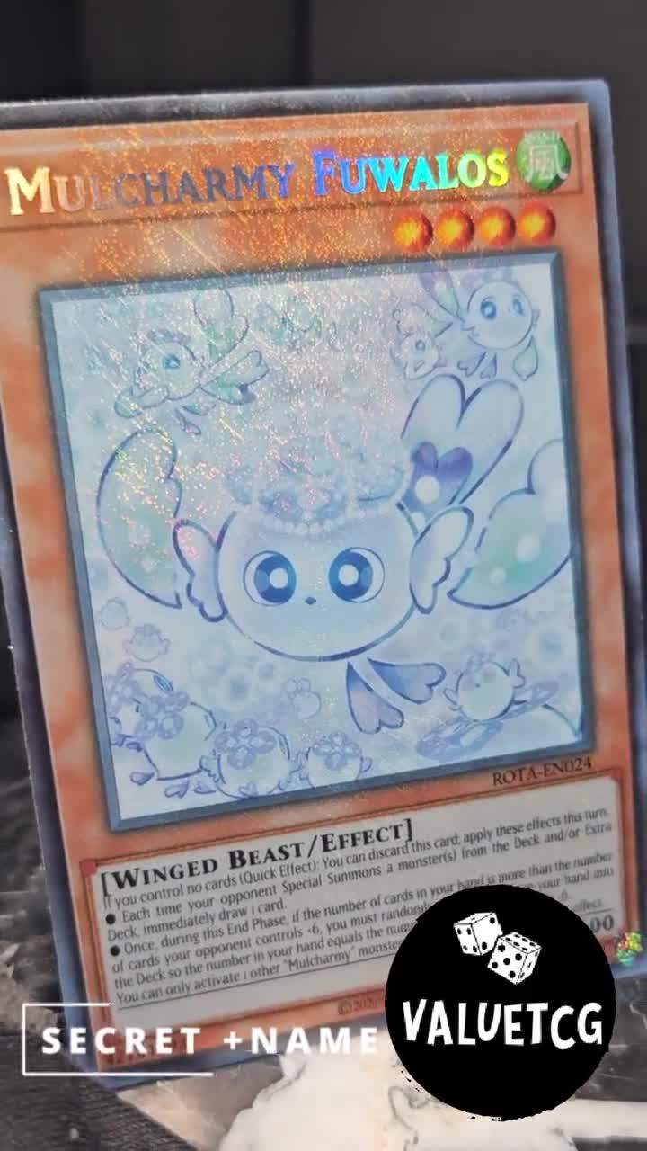 Mulcharmy Fuwalos 1st Edition シークレット Amazon.com: Mulcharmy Fuwalos - ROTA-EN024 - Secret Rare