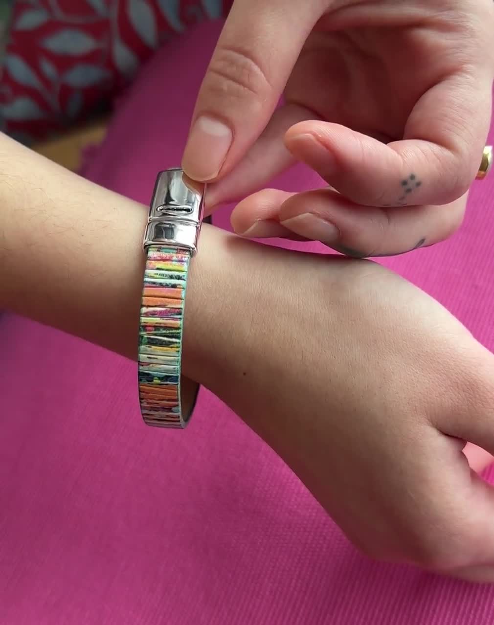 Undercover leather bracelet outlet