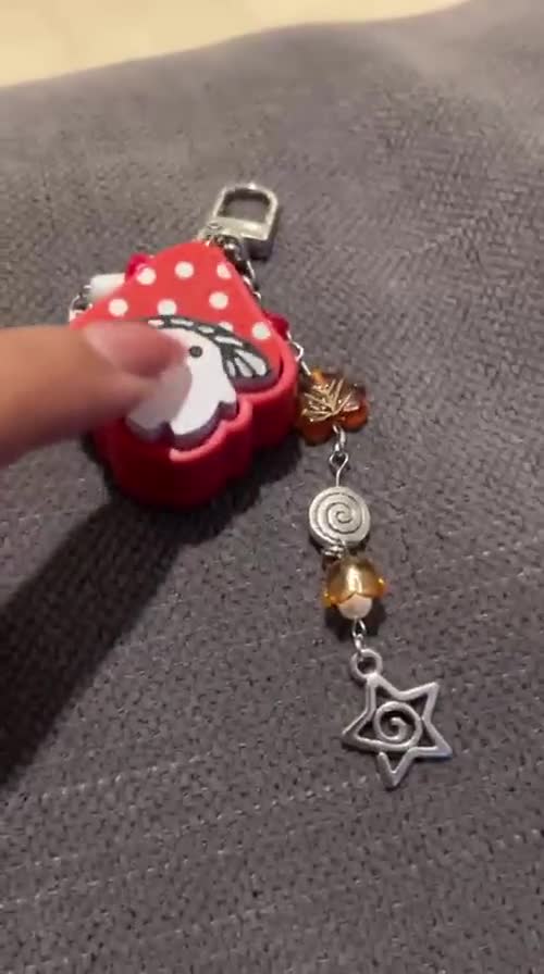 ハンドメイドのフィジェットクリッカーキーホルダー – 3Dプリント感覚