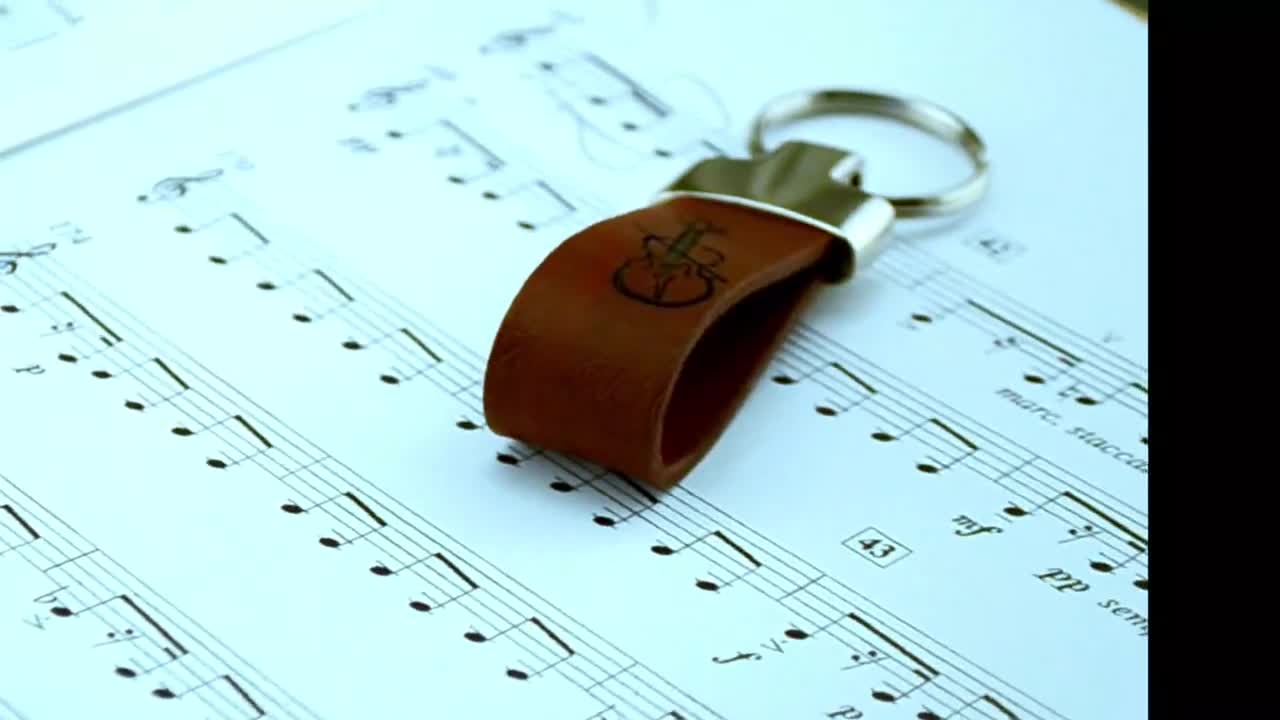 Violon personnalisé porte-clé personnalisé Instrument de musique porte-clé  cuir cadeau violoniste cadeau musicien porte-clés mélomane musique étudiant  cadeau -  France