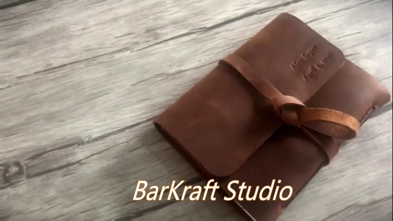 Buy Leather Journal Bound Notebook Personalized A5 Leather Sketchbook,  Large Blank Scrapbook Journal Cover for Men, Small A6 Travel Journal Online  in India 