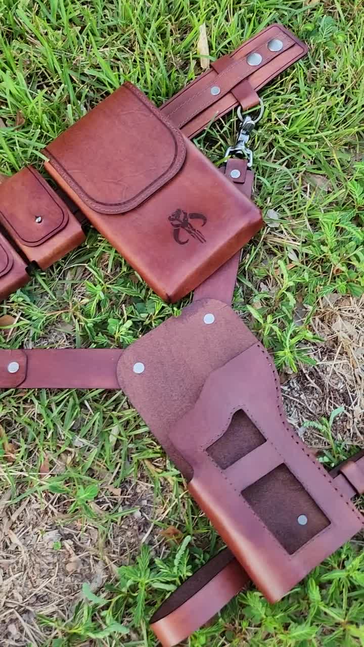 Cinturón y funda para disfraz inspirados en Mandaloriano video poster