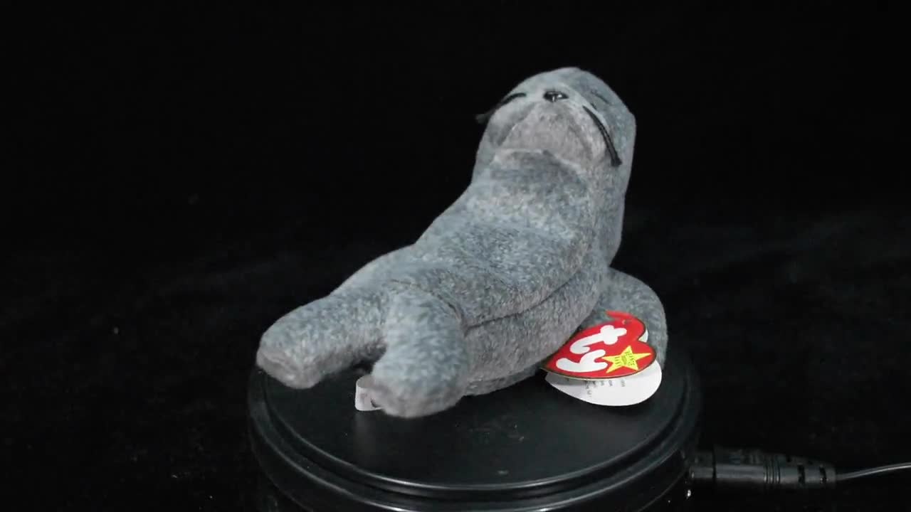 Slippery the seal beanie cheap baby value