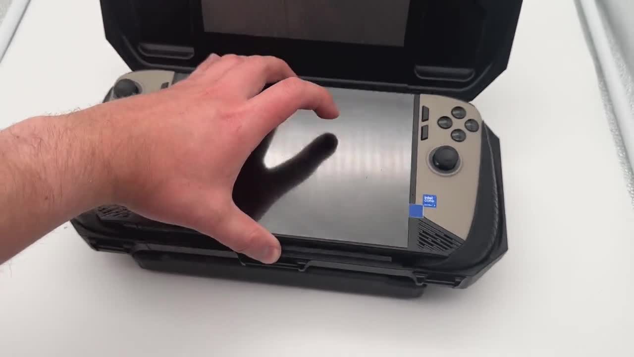 Hardshell Grip-case for MSI Claw 8 AI+ With Comfort Grips and