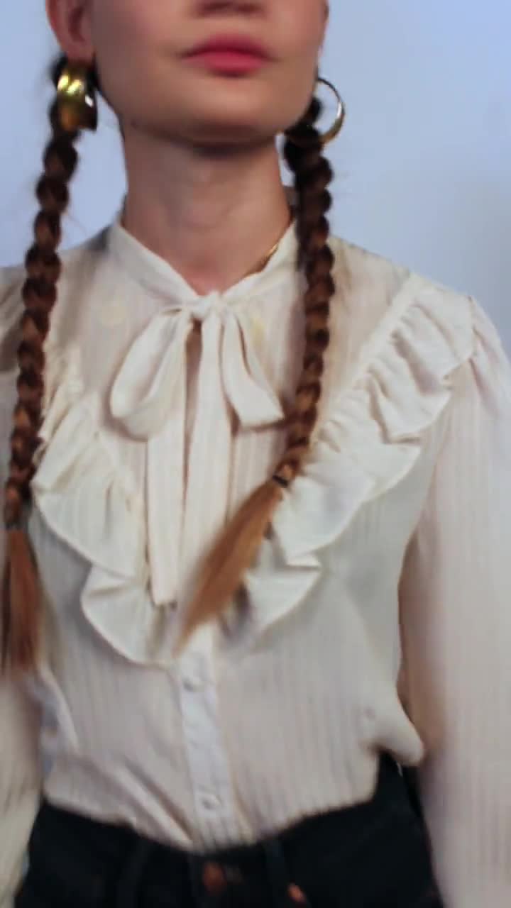 bow.a JACQUARD ALYSSUM BLOUSE完売 - メルカリ