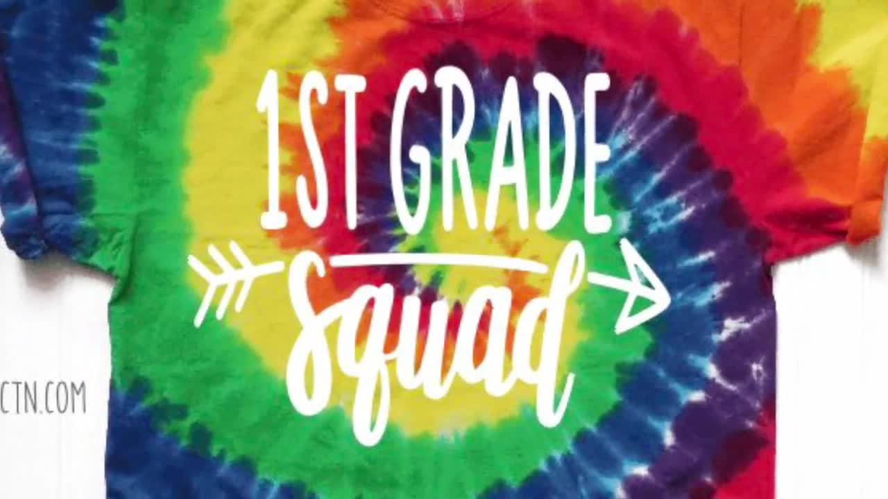 Local Elementary School Rainbow Tie Dye Youth Shirt – That