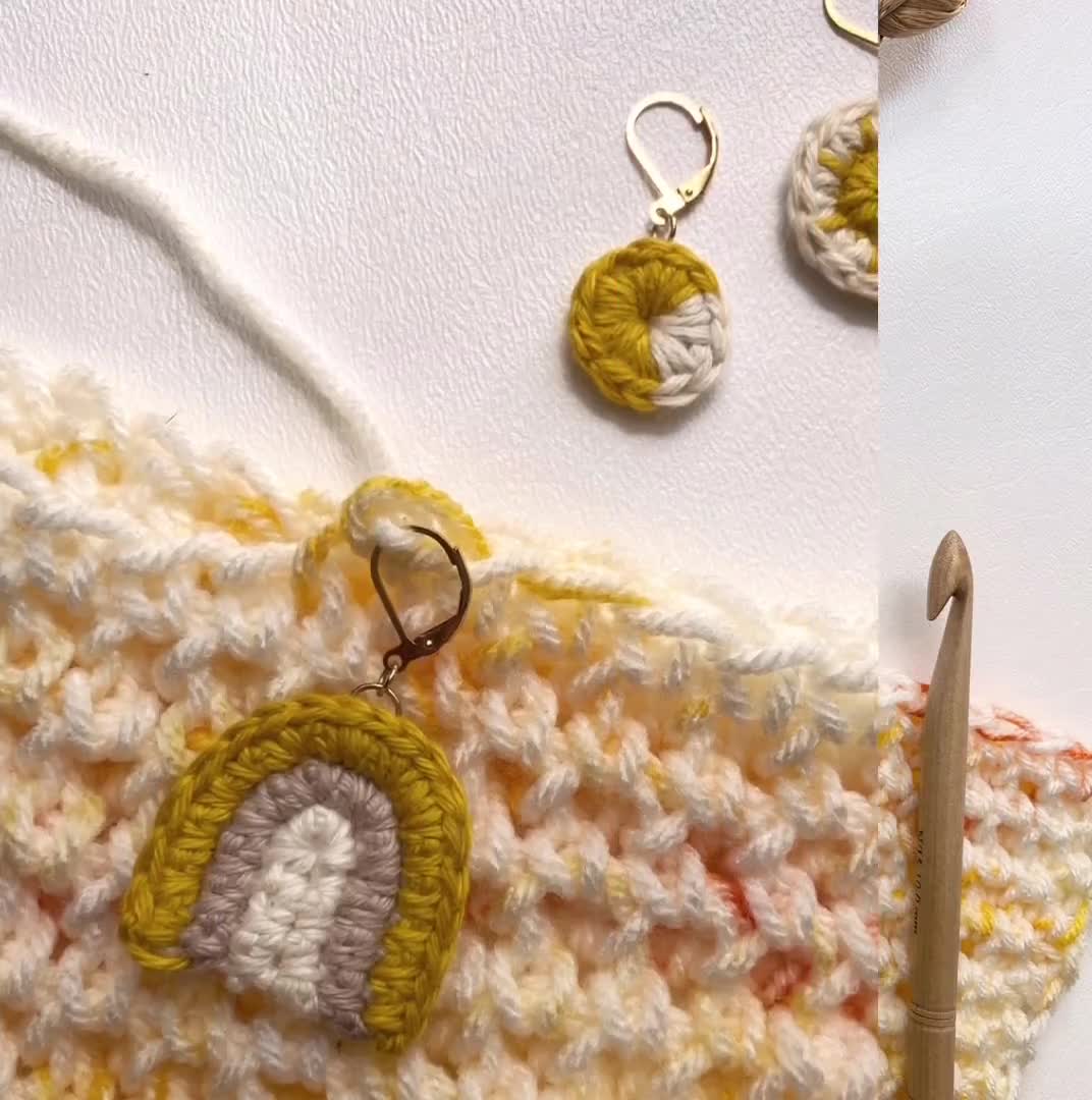 Crochet Stitch Marker Pattern, Archway Progress Keeper Set, DIY Crochet  Jewelry Pattern 