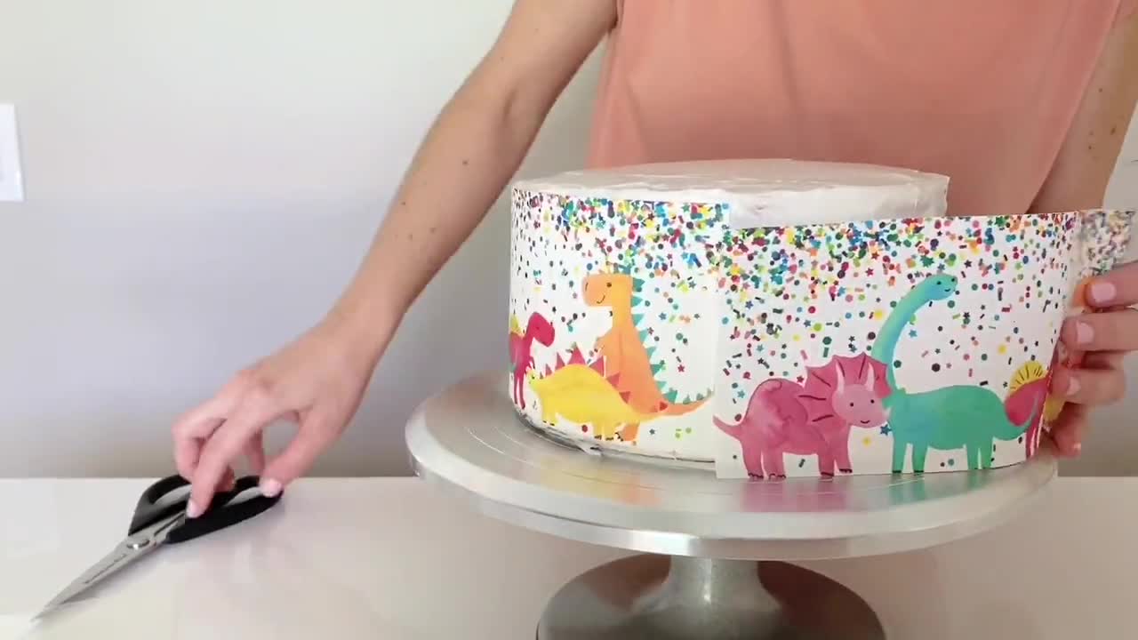 Wulagogo Rizzler Birthday Cake Topper - 6.5 Inch Multicolored Glitter Cake Decor For Boys