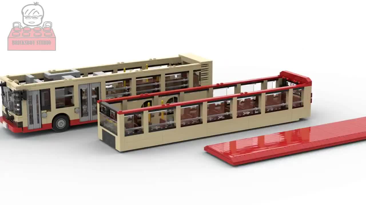 MOC #50 Hong Kong KMB Volvo Olympian 11M (non AC) Double