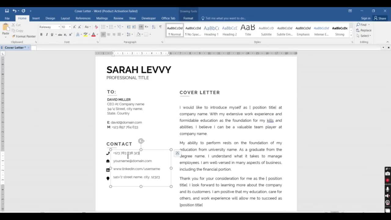 Cover Letter Template Microsoft Word Professional Resume Cover Page Template Microsoft Word Cover Letter Template With Sample Letter