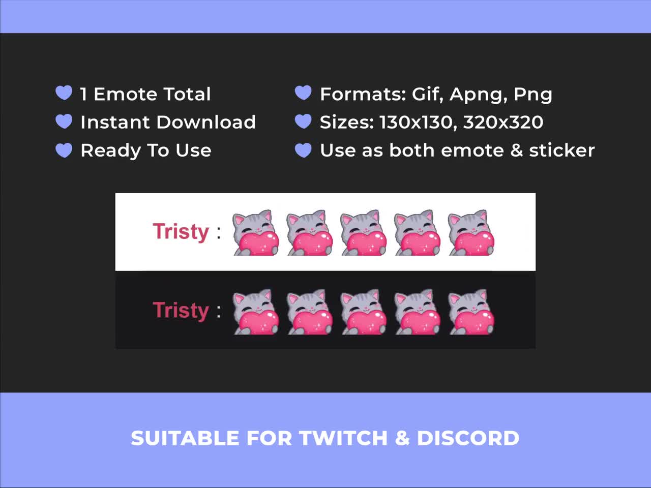 convert your emote or gif to an apng for discord stickers