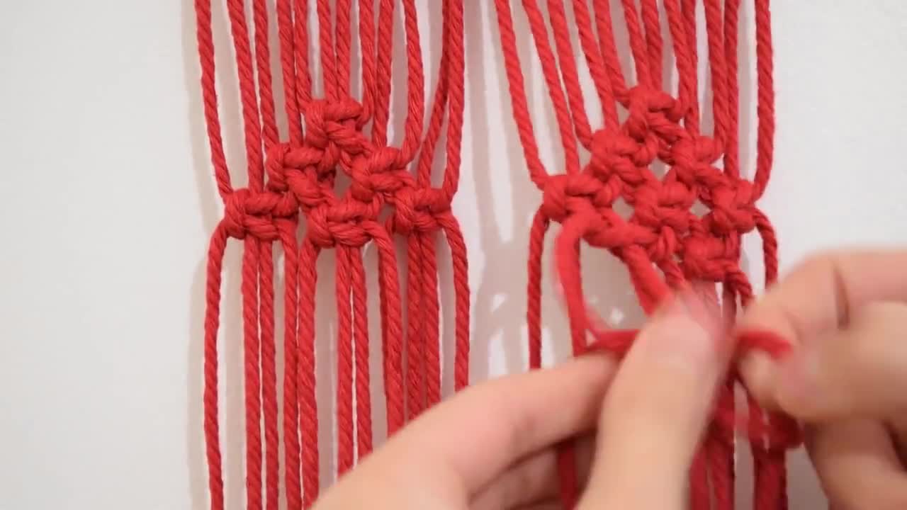 Leoncino macrame decorazione da parete - Per la casa e per te - Dec