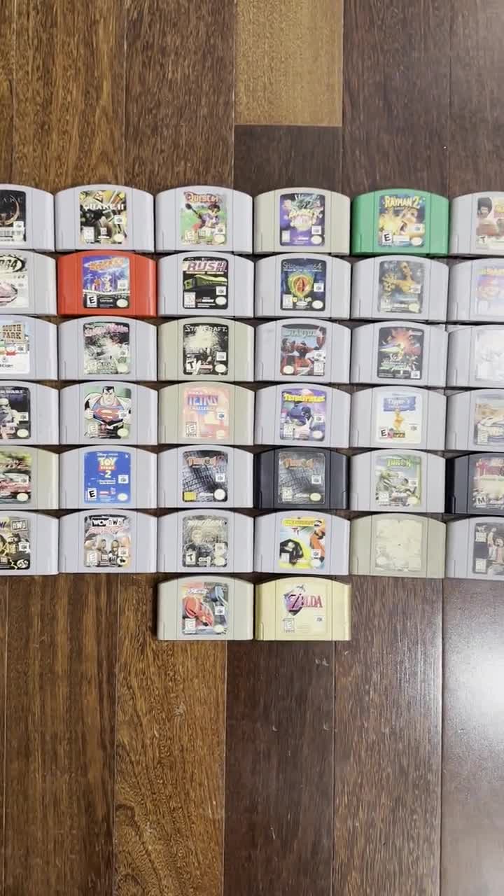 Nintendo deals 64 6 game lot!