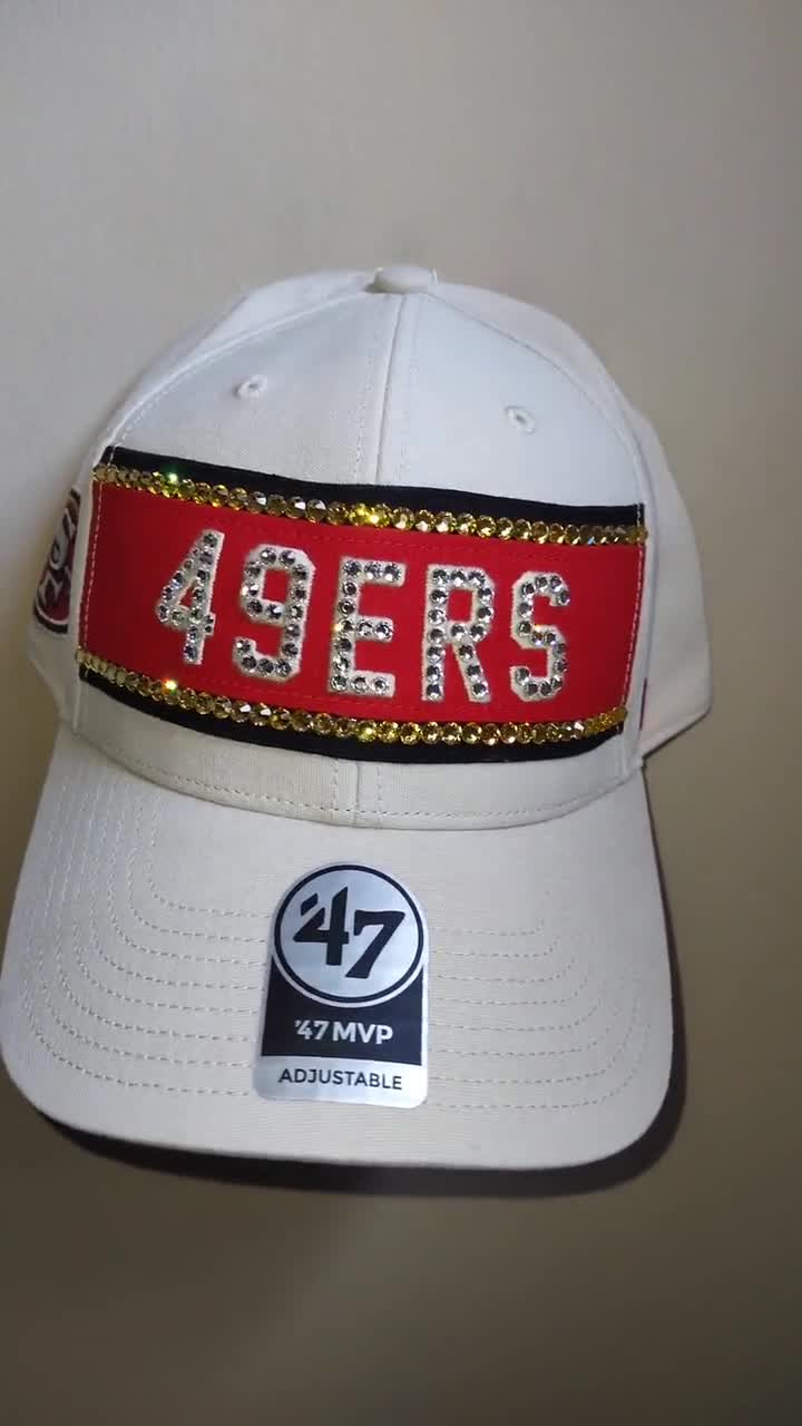 San Francisco 49ers NFL Rhinestone Light Up Beanie