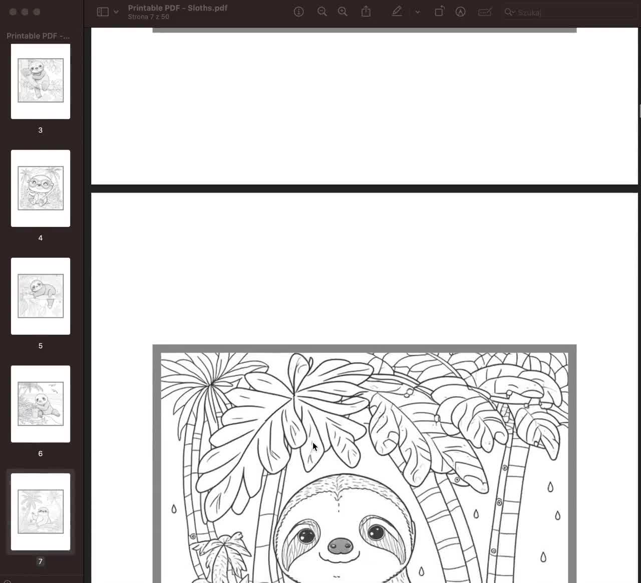 Sloth Coloring Book For Kids Ages 4-6: Sloth coloring book cute sloth coloring  pages for baby, toddlers, preschoolers, kindergarteners, kids ages 2 to  (Paperback)