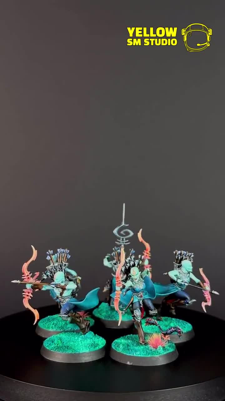 Namarti Reavers Set of 10 Miniatures, Idoneth Deepkin