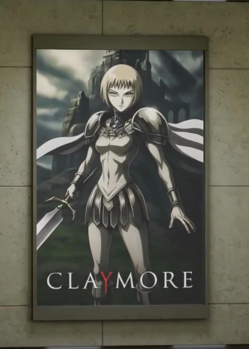 Claymore Poster Claymore Digital Download Claymore Png Claymore
