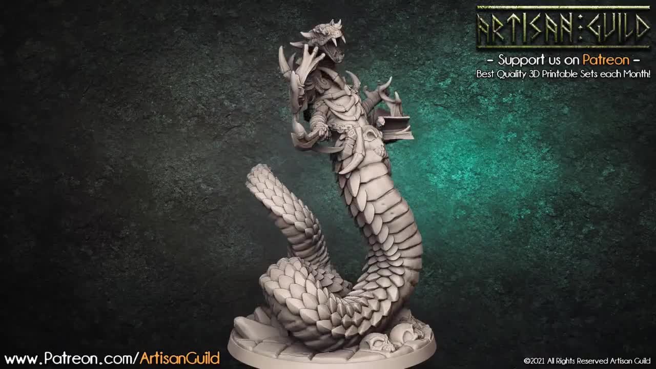 Serpente Nagarot A - Maneaters Nagarots - Artisan Guild