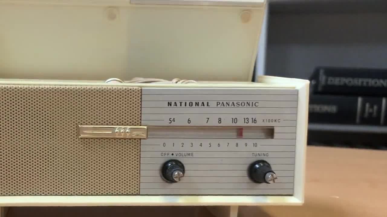 National Panasonic 6 Transistor AM Radio Model R-8 - Etsy