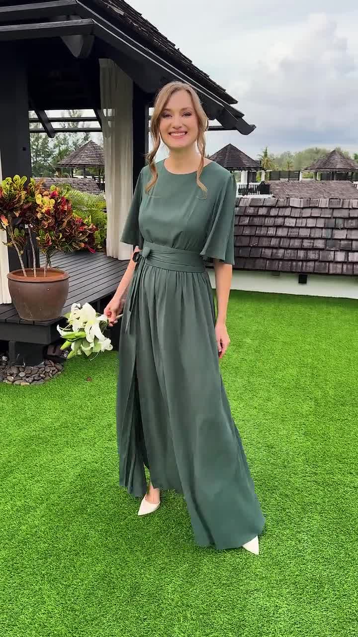 lawn green dress Sexy Mermaid Prom Dresses,Prom dress lime green Long Evening Party Dre –  formalgowns main image 1