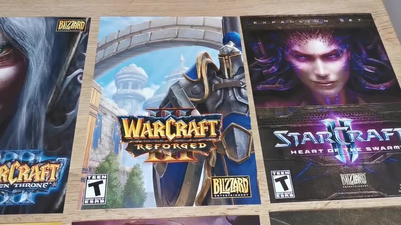 World of Warcraft Box Art Posters A4 (297x210mm)- Blizzard, WOW