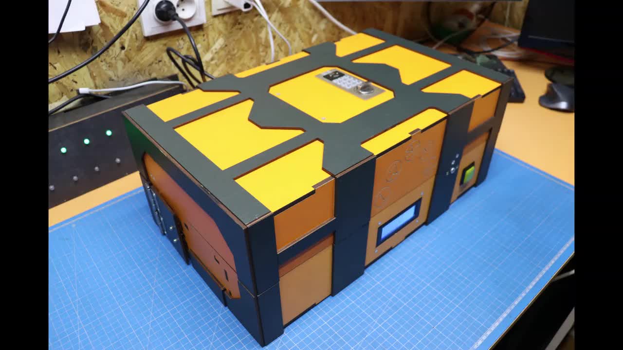 Portable Escape Room star Space Air Chest. Puzzle Game Box. Quest Box Escape  Game / Puzzle Box From Questboxua / Chest Game 